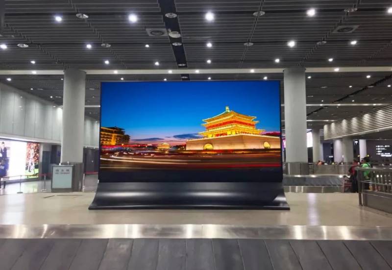 行李轉盤LED顯示屏 /現(xiàn)場實景